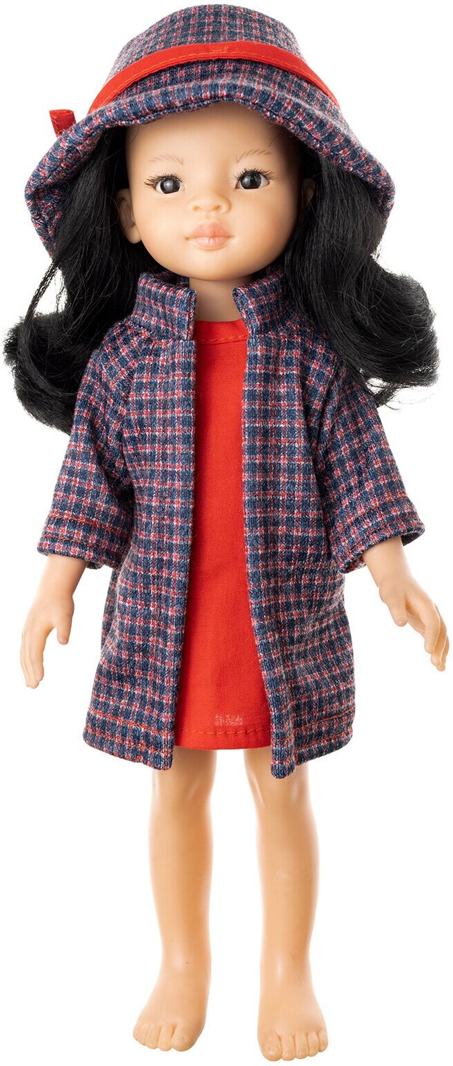 Пальто, шляпка и платье для кукол Paola Reina 32 см