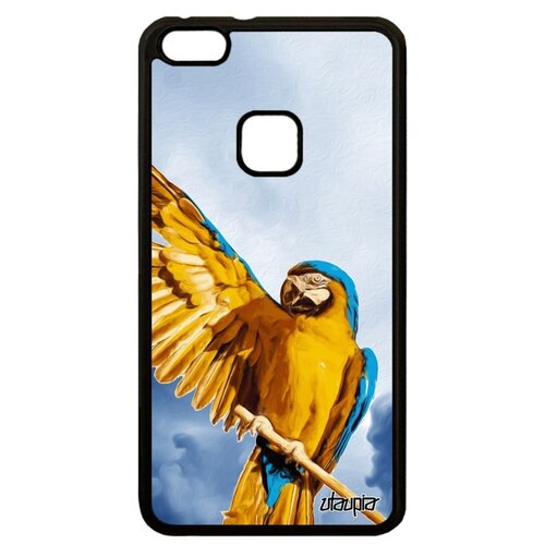 фото Чехол для p10 lite, "попугай" попугайчики кеша utaupia