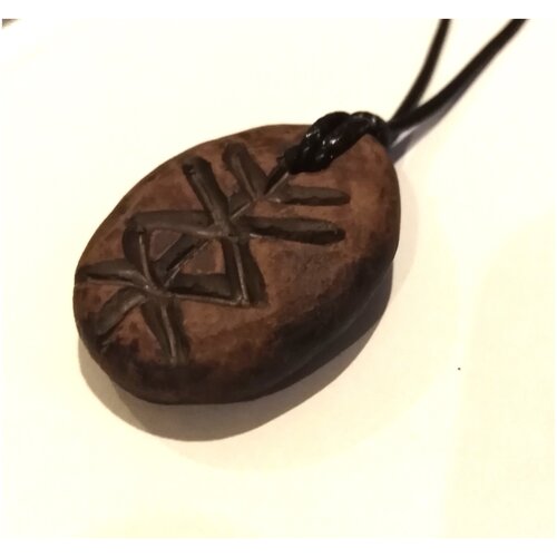 Талисман: магическая, денежная формула Благосостояние, ручная работа, глина