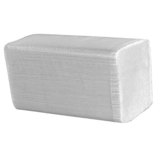 Купить Бумажные листовые полотенца Z-сложения Klimi 0240 /200л./2сл. (пач.), белый, Туалетная бумага и полотенца