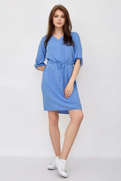 Платье Lika Dress, вискоза, повседневное, мини, размер 58, синий
