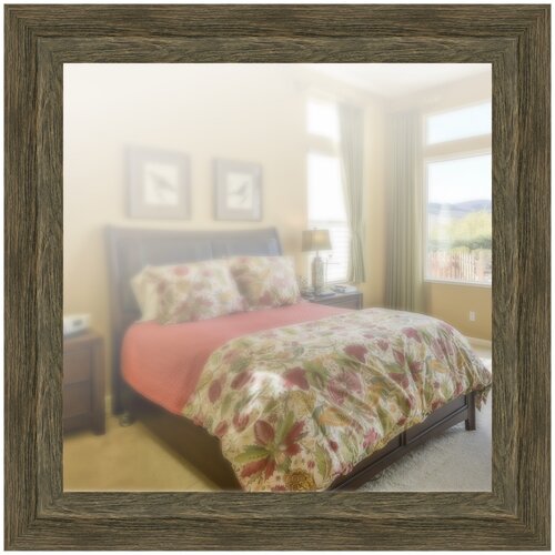 фото Зеркало в широкой раме 70 x 70 см, модель p076018 аурита