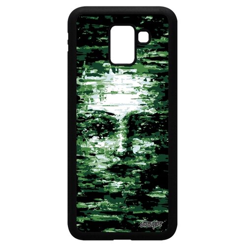 фото Чехол для мобильного galaxy j6 2018, "женское лицо" интеллект матрица utaupia