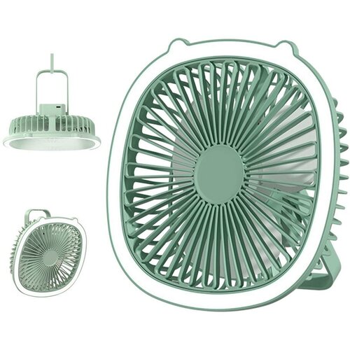 Вентилятор с подстветкой Настольный вентилятор SAV Вентилятор зеленый для дома 115000₽