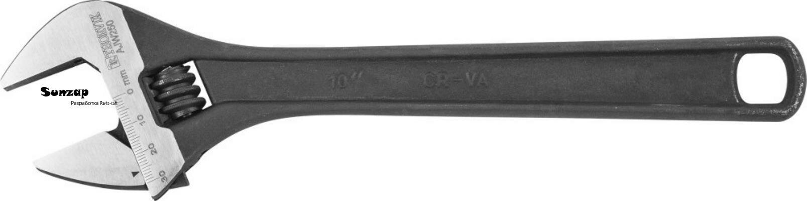 Ключ разводной 200 мм AJW200 THORVIK 52253 - фотография № 9