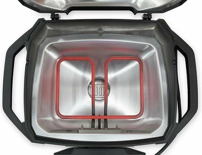 Электрический гриль Weber Pulse 1000 черный, 81010079 - фото №11
