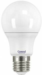 Светодиодная LED лампа General Lighting ЛОН A67 E27 25W(1900lm) 4500K 4K 67x110 пластик/алюмин. 690200