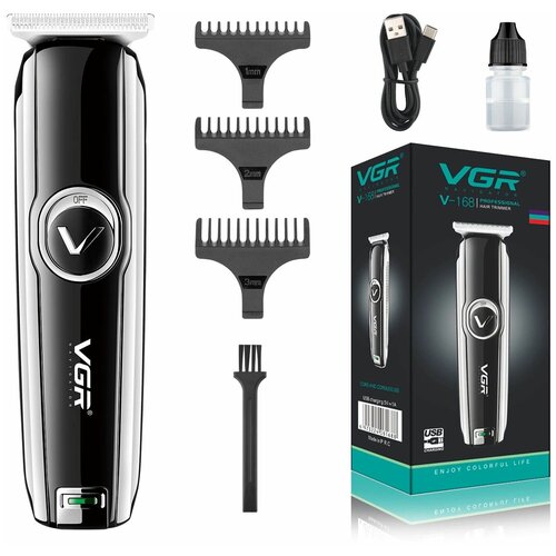 Профессиональный стильный триммер со сменными насадками VGR V-168 159300₽