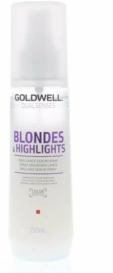 Goldwell Dualsenses Blondes & Highlights Сыворотка-спрей для блеска осветленных волос 150мл