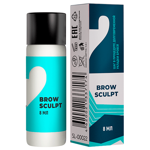 Купить Состав #2 для долговременной укладки бровей Innovator Cosmetics - BROW SCULPT, 8 мл