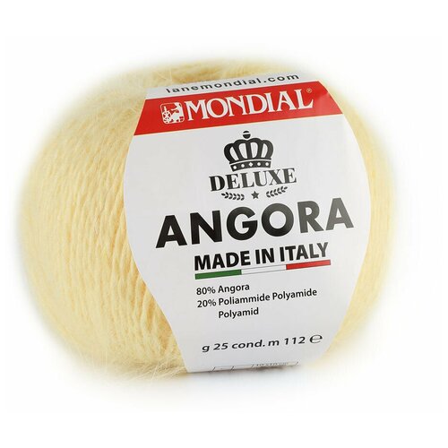Пряжа Angora Mondial - 1 моток (112 м, 25 гр), цвет 0622