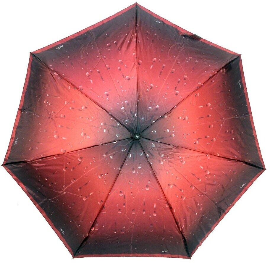 POPULAR зонт женский капли 3D 