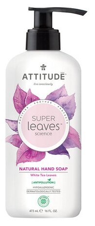 ATTITUDE Super Leaves Жидкое мыло Листья белого чая