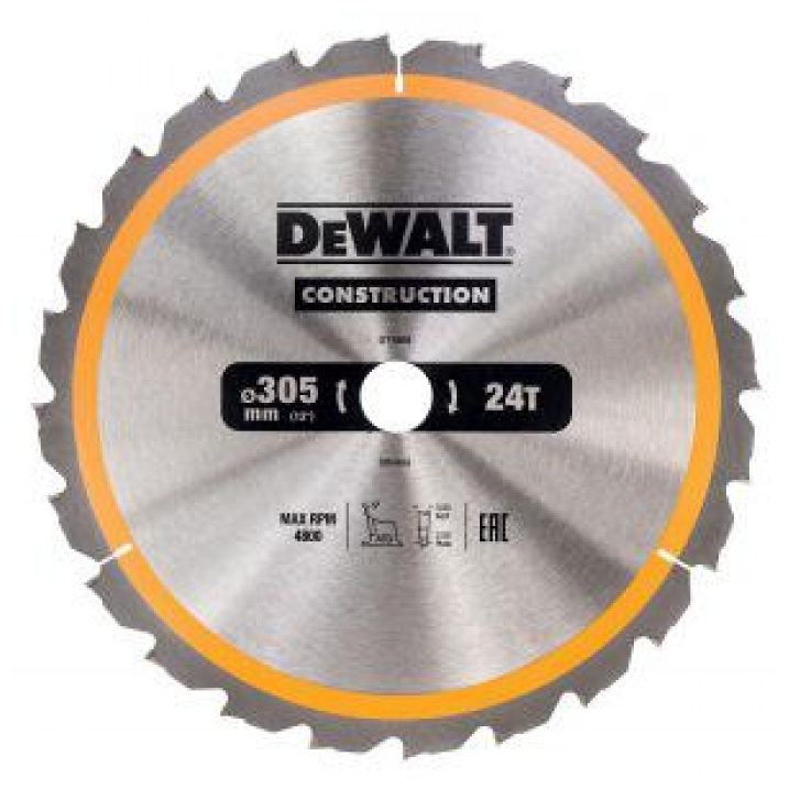 Пильный диск DeWalt CONSTRUCT 305х30 мм 24 ATB DT1958