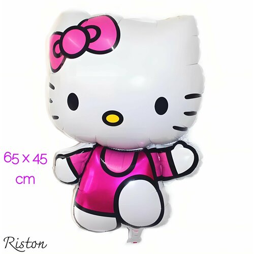 Фольгированный воздушный шар Hello Kitty фигурный для праздников