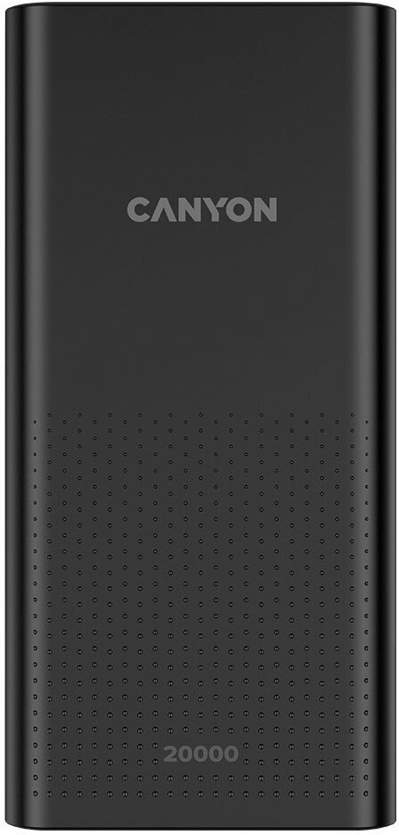 Аккумулятор внешний портативный Canyon 20000mAh, micro-USB/USB Type-C, 2*USB Type-A, black - фото №13