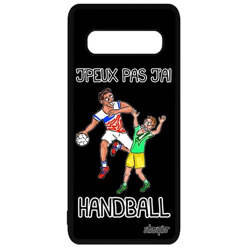 фото Чехол на мобильный galaxy s10 plus, "не могу - у меня гандбол!" юмор шутка utaupia