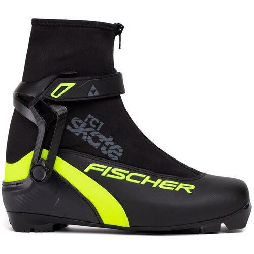 Лыжные ботинки Fischer RC 1 Skate S86022 NNN (черный/салатовый) 2022-2023 43 EU