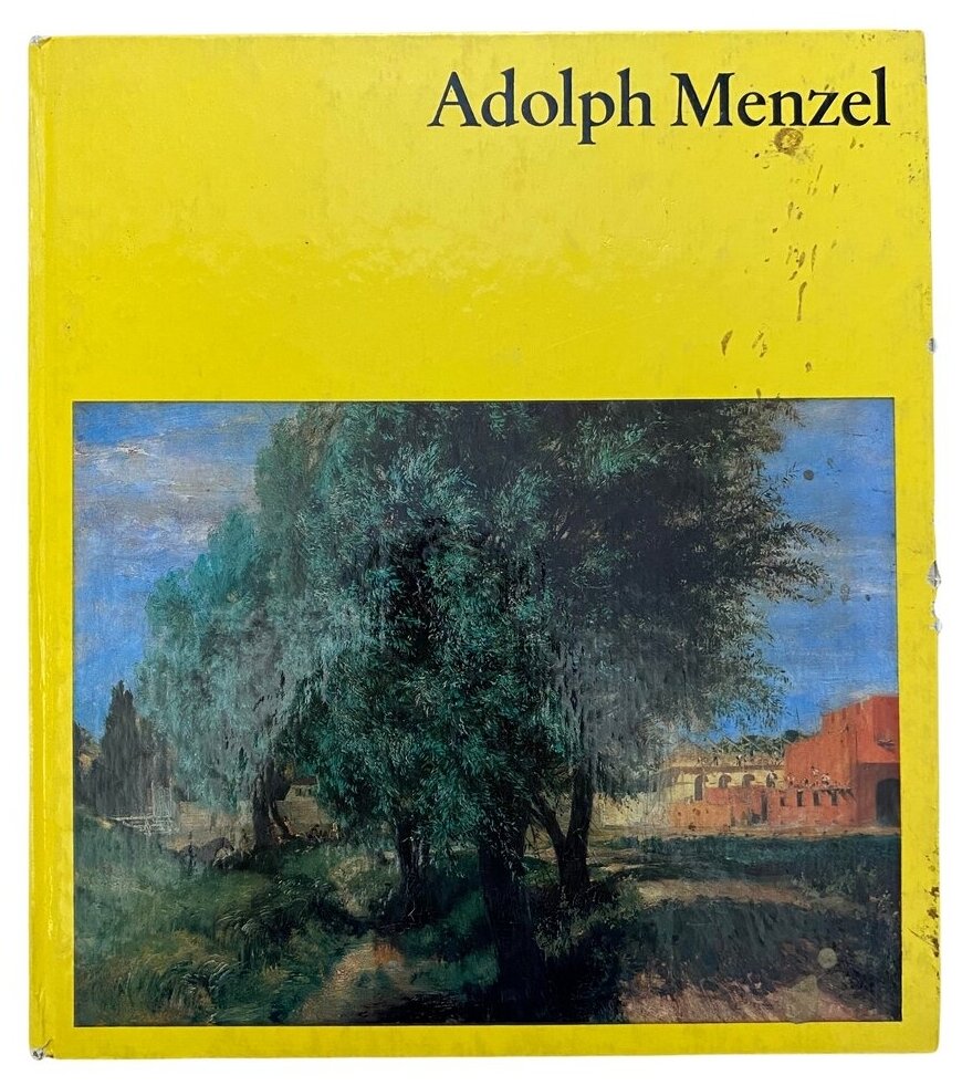 Трост Эдит "Адольф Менцель" 1980 г. Изд. Henschelverlag Kunst und Gesellschaft