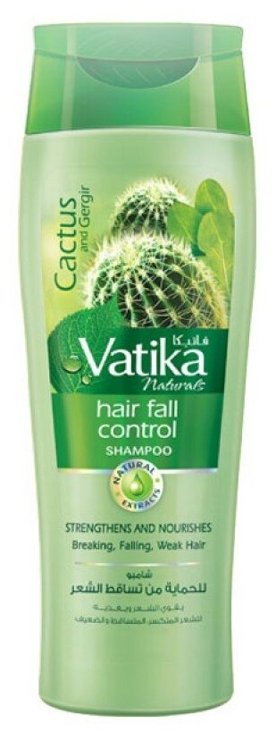 Шампунь Dabur Vatika Naturals контроль выпадающих волос, 200 мл.