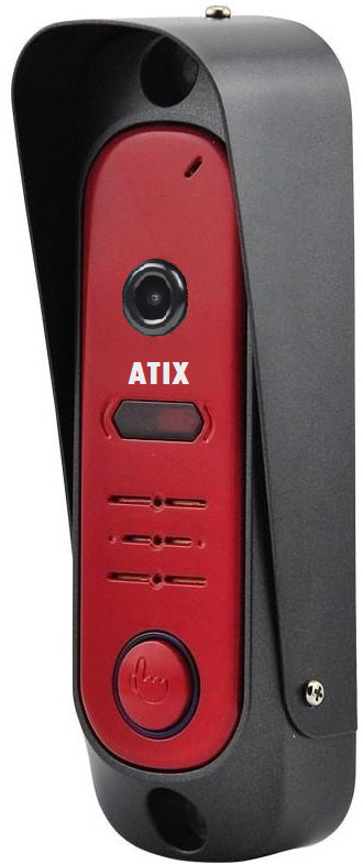 Вызывная панель ATIX AT-I-D11C Red для видеодомофона встроенный БУЗ