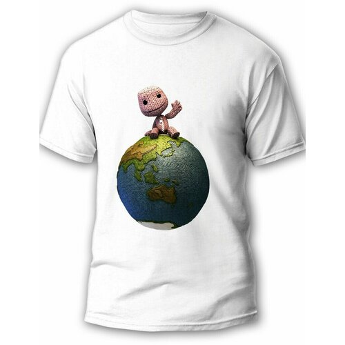 фото Футболка, размер m, белый будь на стиле