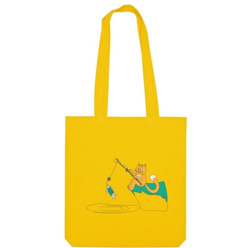 фото Сумка шоппер us basic, желтый