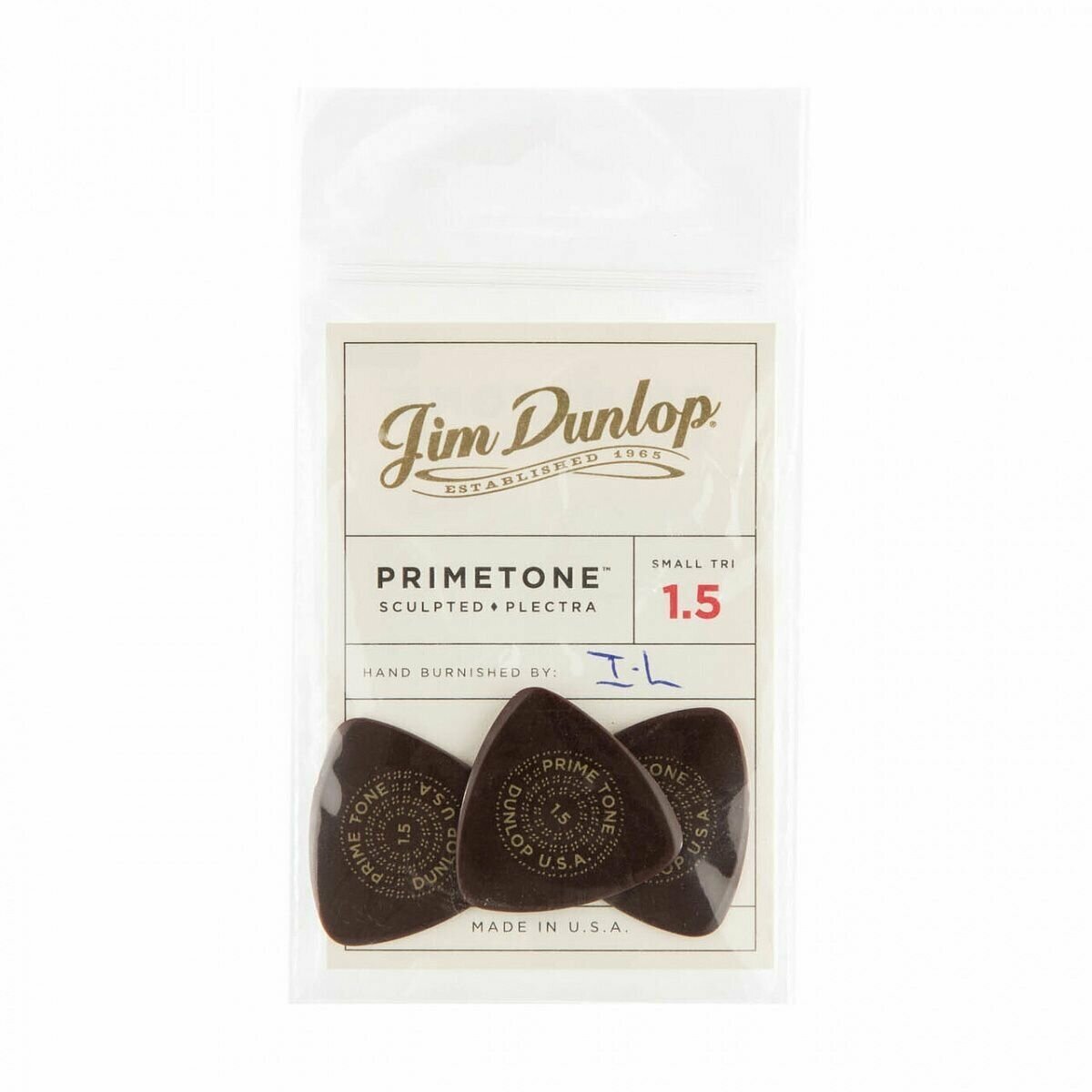 Медиатор DUNLOP 517P150 Primetone Small Triangle Smooth 3Pack — фото 1
