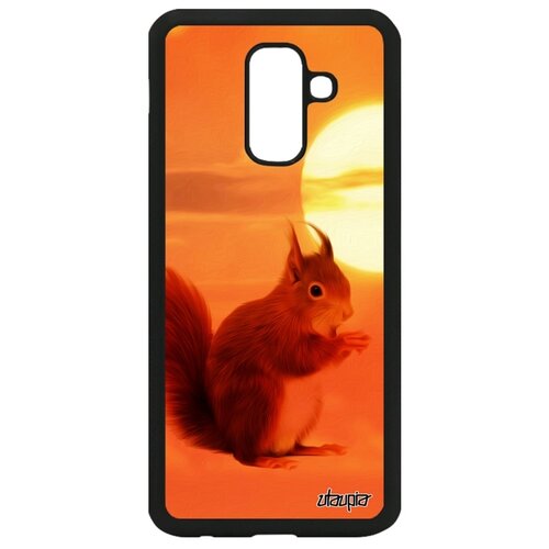 фото Чехол для мобильного galaxy a6 plus 2018, "белка" телеутка грызун utaupia