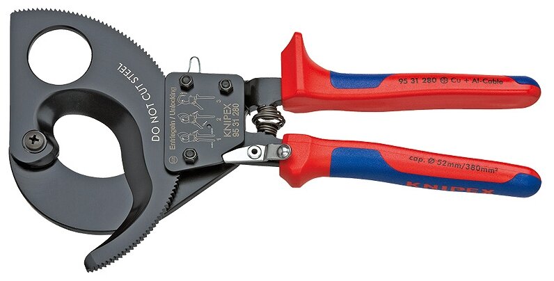 Ножницы для резки кабелей KNIPEX KN-9531280