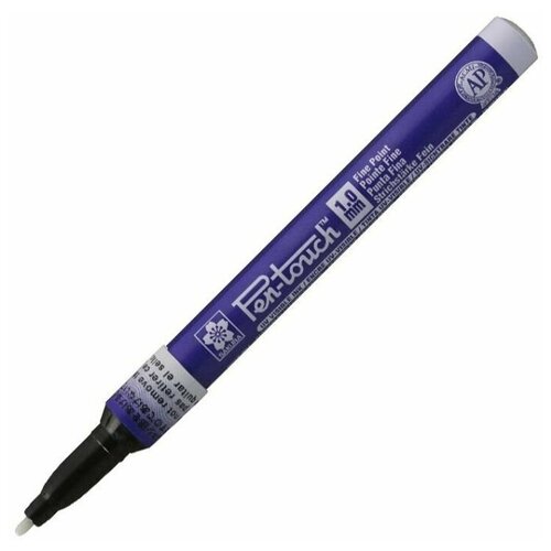 Маркер лаковый Sakura Pen-Touch 1 мм голубой XPMKAUV336