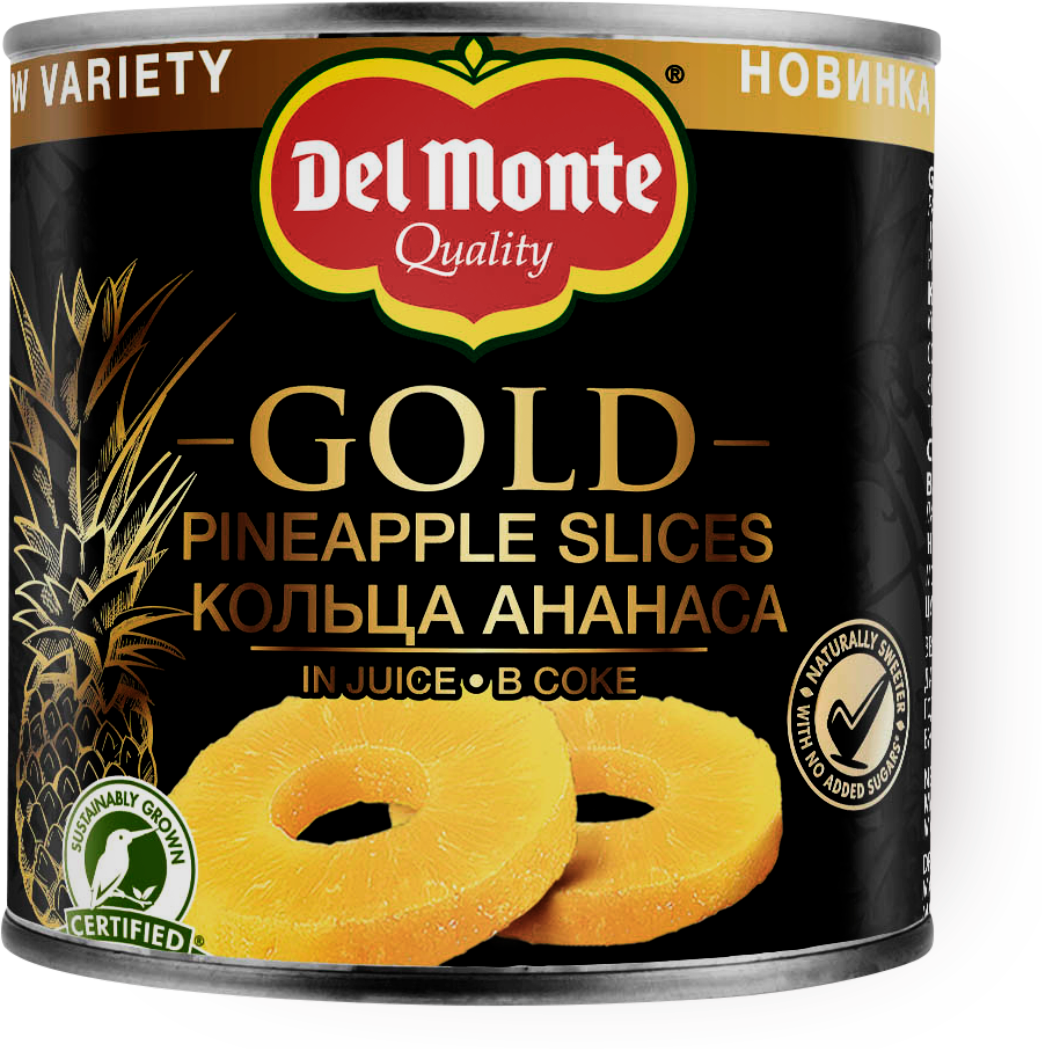Ананас Del Monte Gold Кольца в соке 435г - фото №3