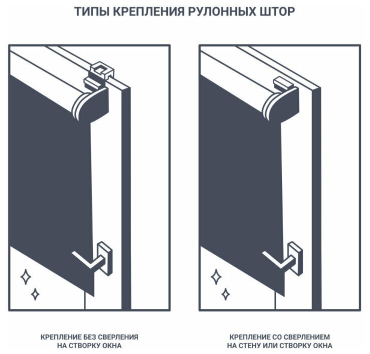 Штора рулонная блэкаут Inspire Santos 70x160 см, сиреневый - фотография № 12