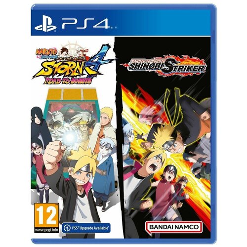 Игра Naruto Shippuden: Ultimate Ninja Storm 4: Road to Boruto + Shinobi Striker (PlayStation 4, Русские субтитры)