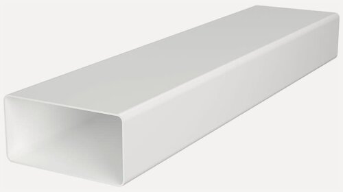 Изображение товара Воздуховод прямоугольный ПВХ (60х120 мм; L=1 м) ERA 612ВП1 210-013