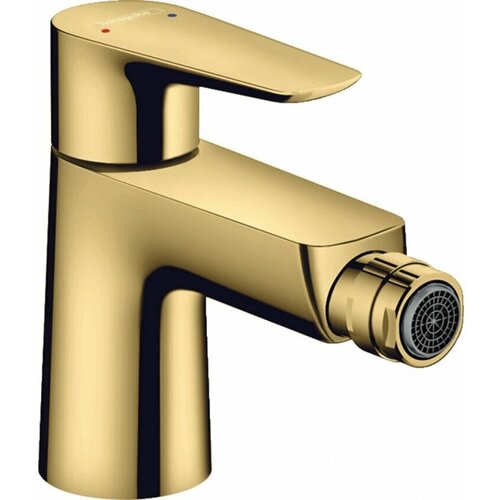 Hansgrohe Смеситель Hansgrohe 71720990 Talis E для биде, со сливным гарнитуром, полированное золото