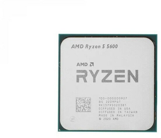 Процессор AMD Ryzen 5 5600 (3500MHz/AM4/L2+L3 35840Kb) 100-000000927 OEM