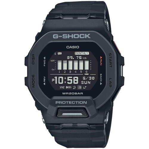 фото Японские спортивные наручные часы casio g-shock gbd-200-1er с хронографом