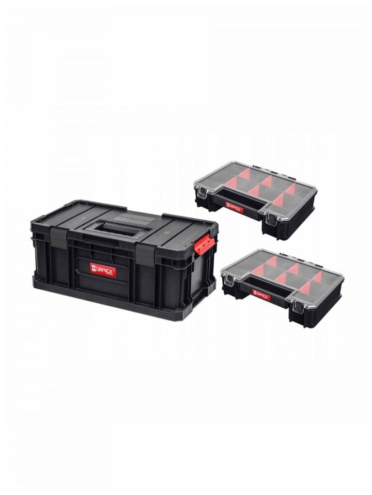 Промо акция набор QBRICK SYSTEM TWO TOOLBOX + 2шт. ORGANIZER MULTI 526х307х221мм