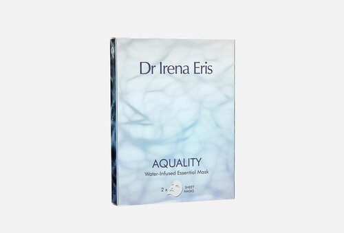 DR IRENA ERIS aquality water-infused essential mask увлажняющая маска на тканевой основе 2 шт