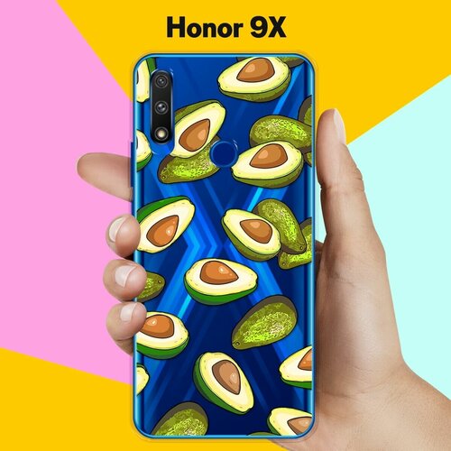 Силиконовый чехол Авокадо на Honor 9X силиконовый чехол узор из авокадо на honor 9x