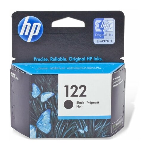 Картридж струйный HP (CH561HE) DeskJet 1050/2050/2050s, №122, черный, оригинальный, ресурс 120 стр.