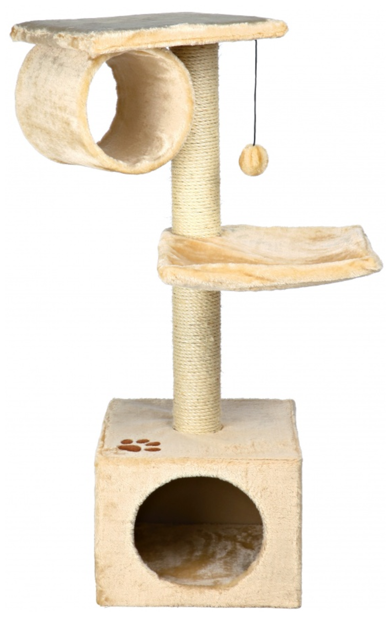 Домик для кошки San Fernando, 106 см, плюш, бежевый, Trixie (товары для животных, 43951)