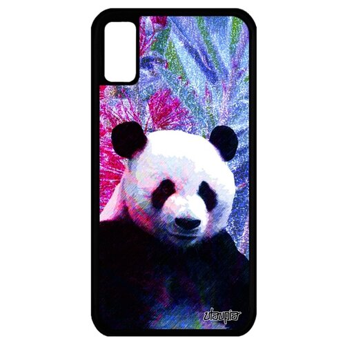 фото Чехол для мобильного apple iphone xs, "большая панда" детеныш тибет utaupia