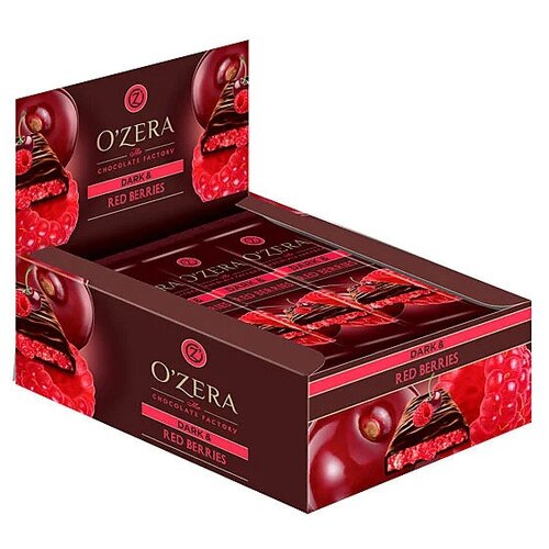 Шоколад ОZera Dark&Red berries 40г/15шт
