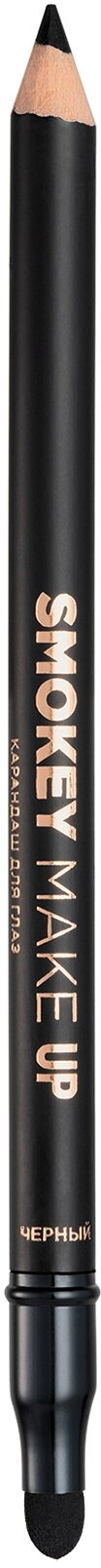 EVA MOSAIC Карандаш для глаз Smokey Make Up с аппликатором, 1,08 г, Черный