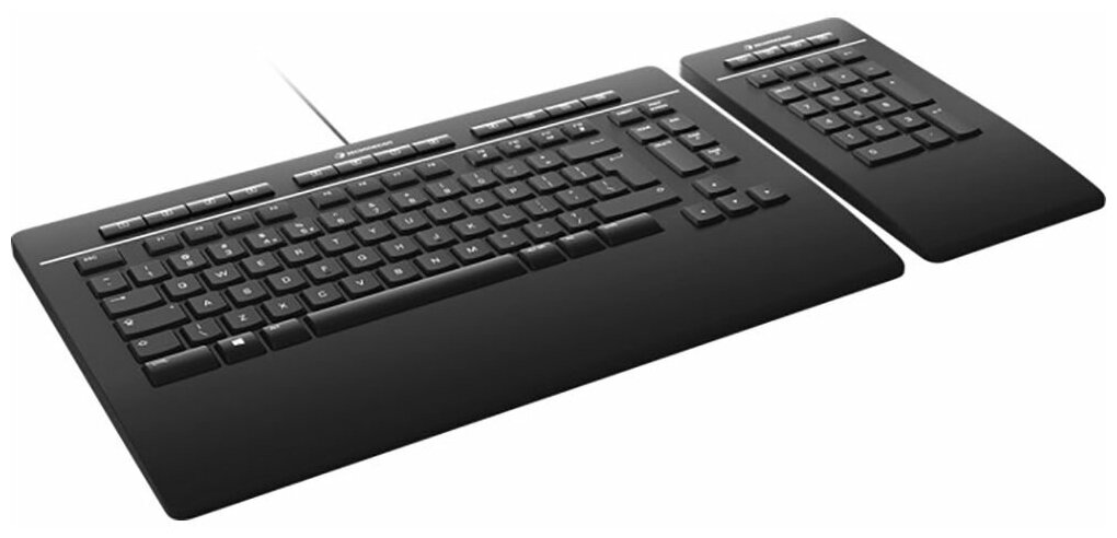 3DX-700092 3Dconnexion Keyboard Pro with Numpad, US-International (QWERTY) {5} (341214) - фото №4