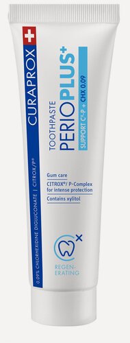 Изображение товара Зубная паста CURAPROX Perio Plus Support PPS709, с содержанием хлоргексидина 0,09%, (75 мл)