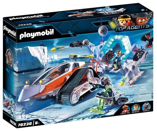 Playmobil Top Agents 70230 Сани шпионской команды, 85 дет.