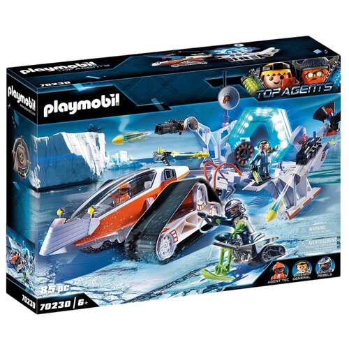 Playmobil Top Agents 70230 Сани шпионской команды, 85 дет.